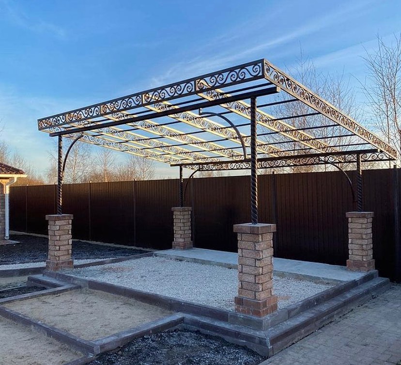 Навес на 2 машины